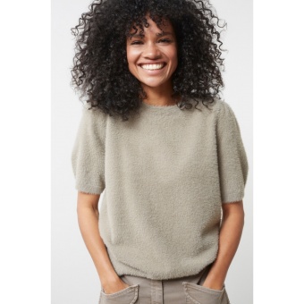 Yaya Crewneck Sweater Short Sleeve